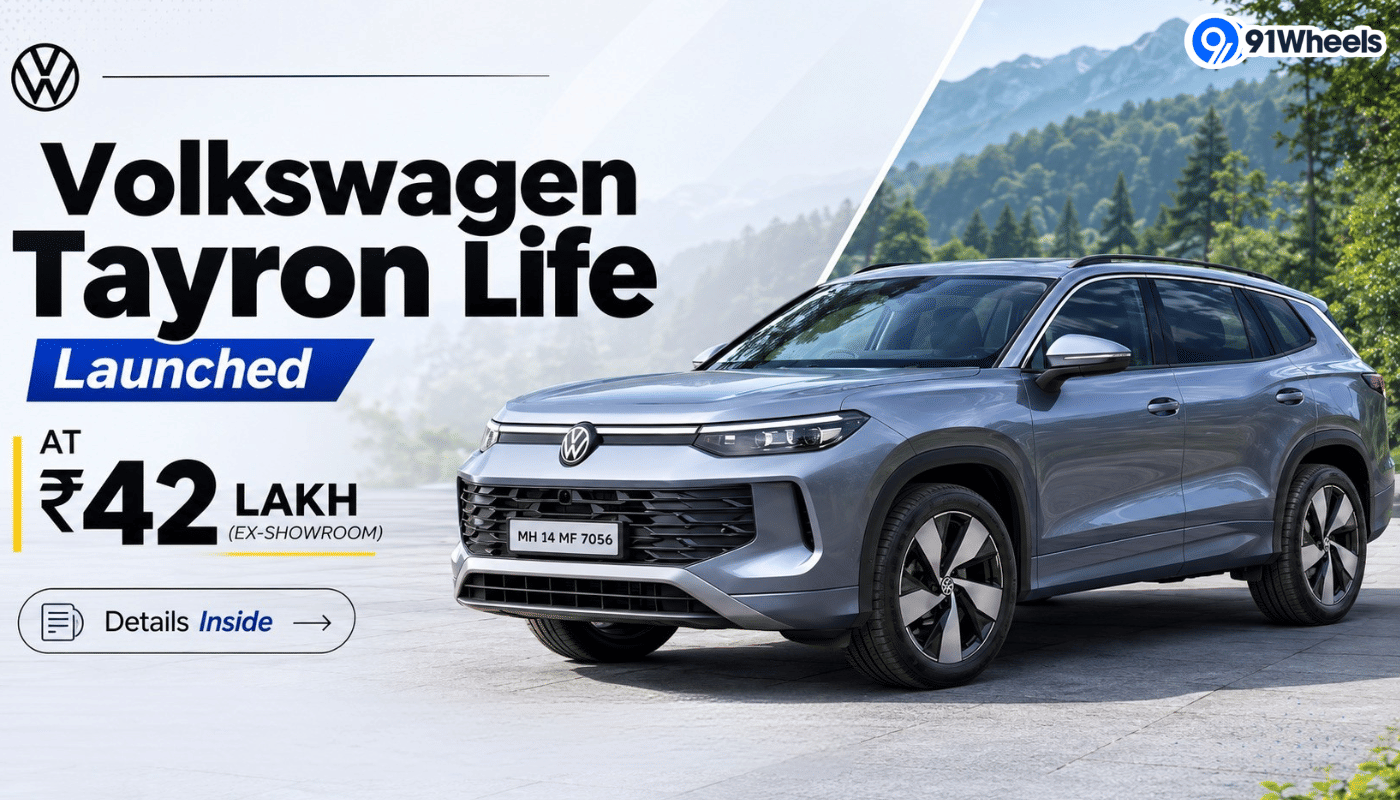 Volkswagen Tayron Life, New Affordable Variant Launched At Rs 41.99 Lakh